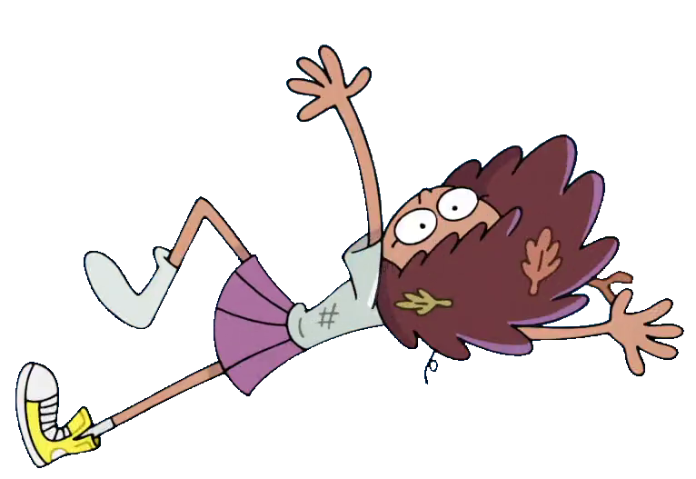 Anne falling