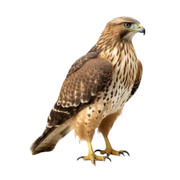 a hawk sitting