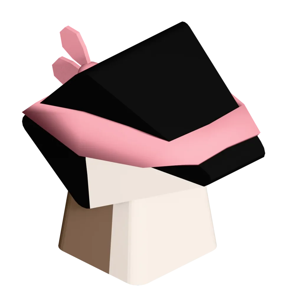 A tabling with a canada goose pattern and a blindfold